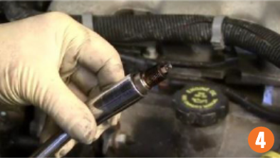 How to Change Spark Plugs Step 4